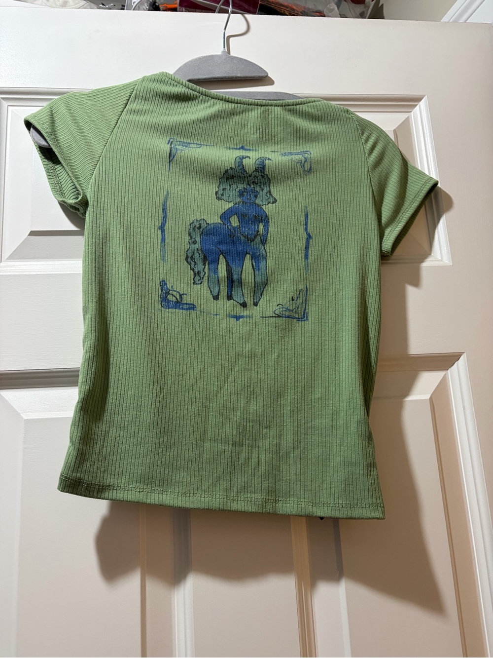 Urban Outfitters Kimchi Blue  open back baby tee.